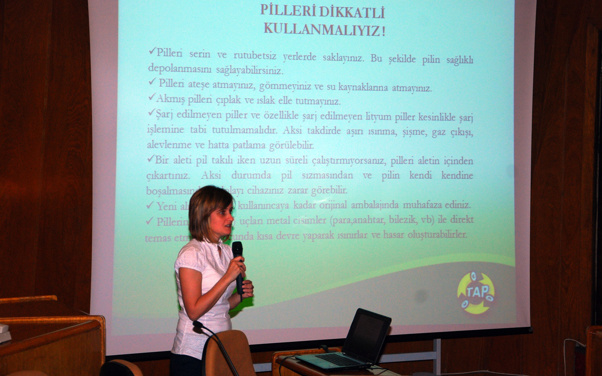 En Fazla Atık Pil Toplayan 3 Okul Ödüllendirildi