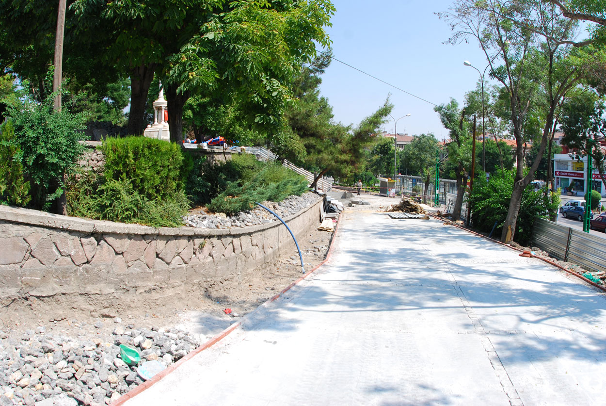 Alaaddin Tepesi Çevre Düzenleme Çalışması