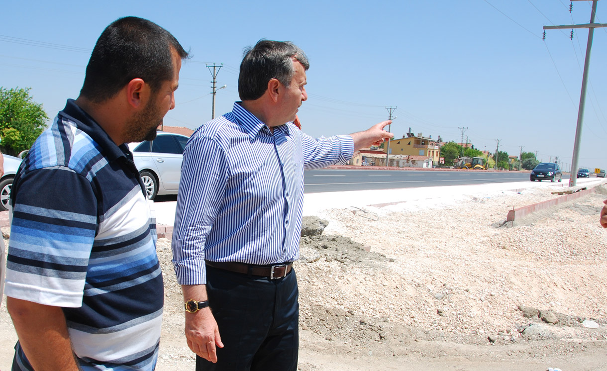 Karaman Yolu Modern Hale Geliyor