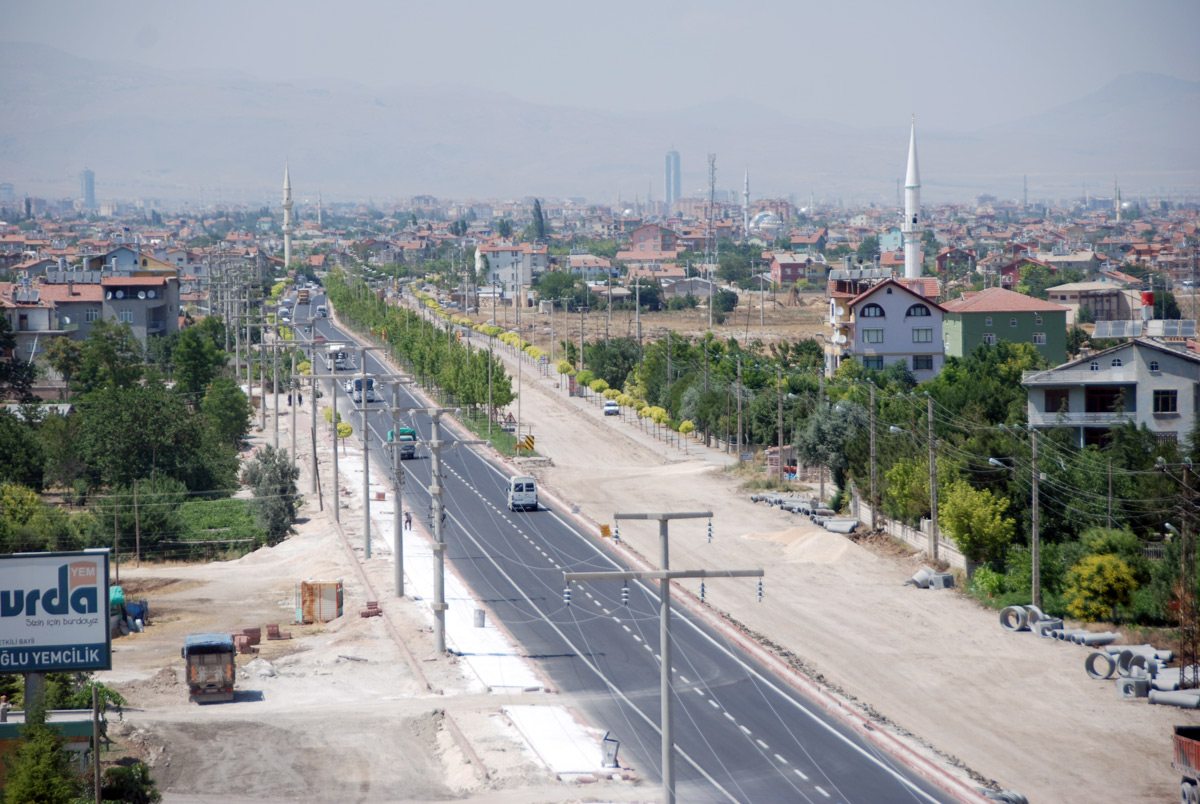 Karaman Yolu Modern Hale Geliyor