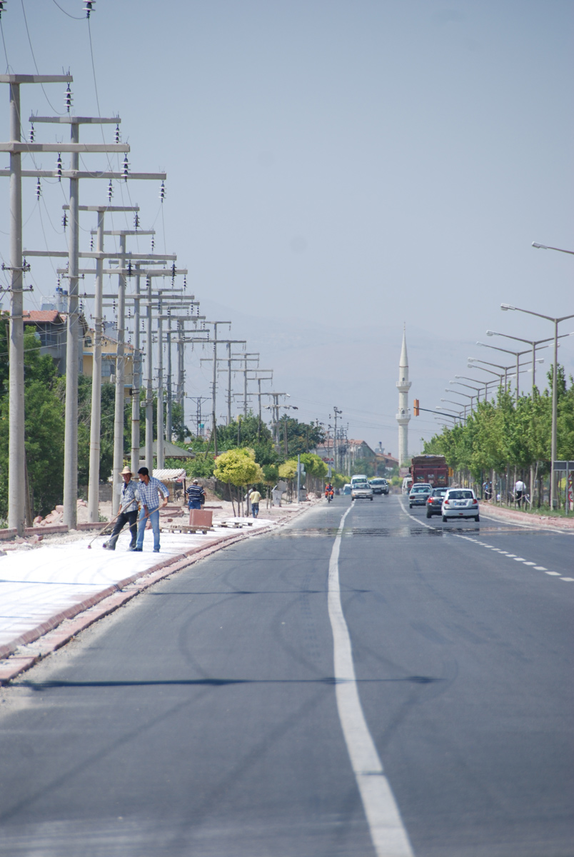 Karaman Yolu Modern Hale Geliyor