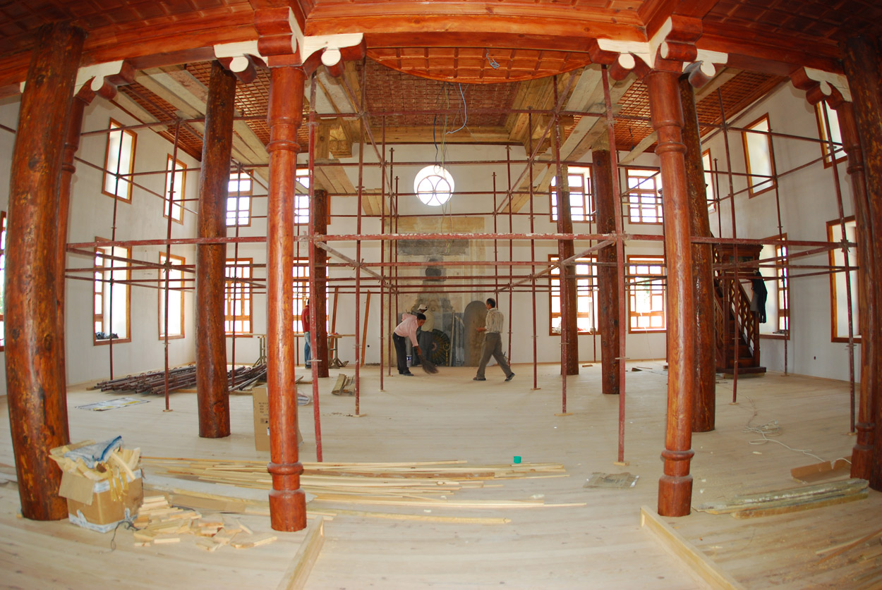 192 Yıllık Kışla Saray Camii Restorasyonunda Sona Gelindi