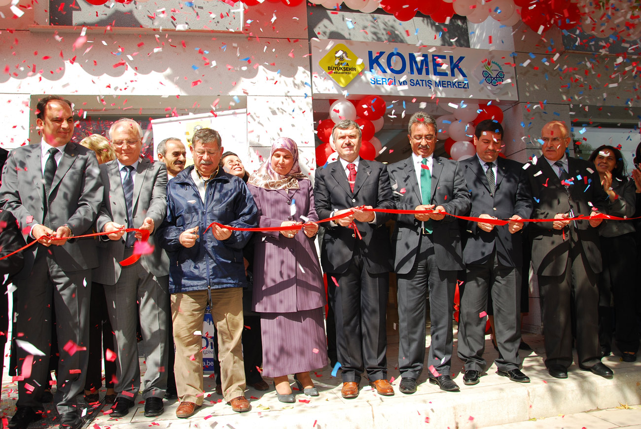 KOMEK Kültürpark Sergi ve Satış Merkezi Açıldı