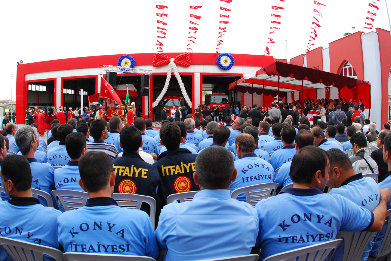Selçuklu İtfaiye Merkezi'nin Açılışı Yapıldı