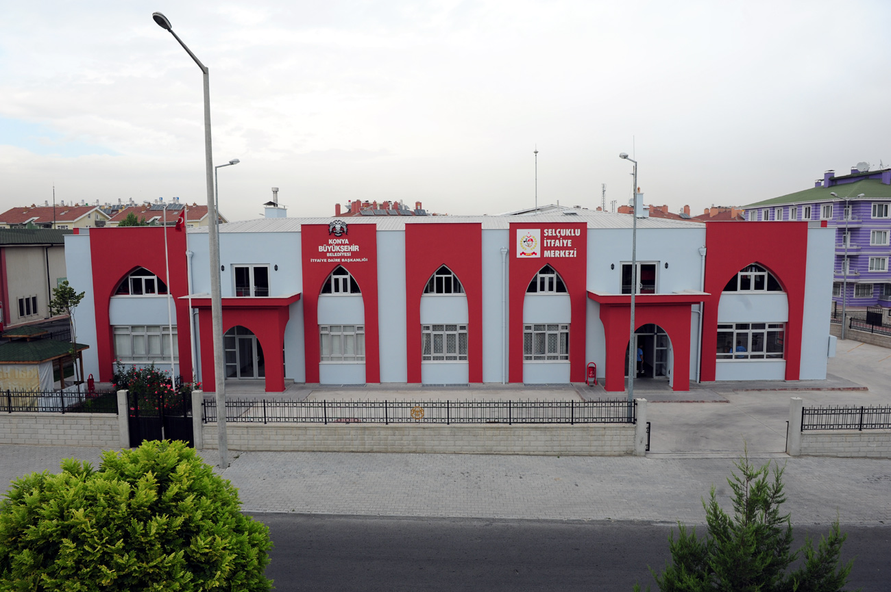 Selçuklu İtfaiye Merkezi'nin Açılışı Yapılacak