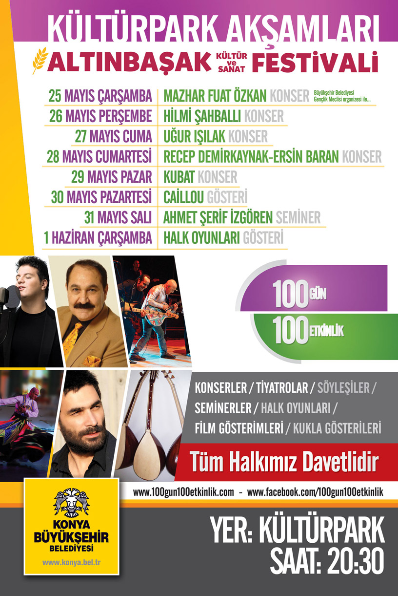 Büyükşehir'den 100 Günde 100 Etkinlik