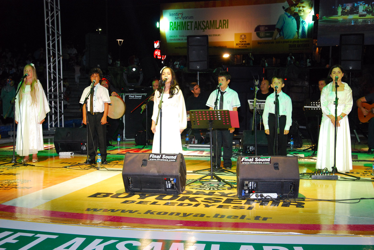 Konyalı Çocuklar Konserde Buluştu