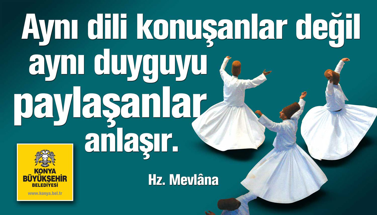 Gençler Konya ve Mevlana'yı Dünyaya Tanıtıyor
