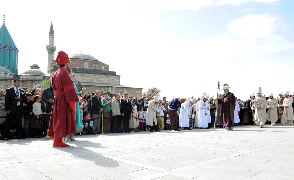 Hazreti Mevlana ve Ailesini Temsili Karşılama Programı