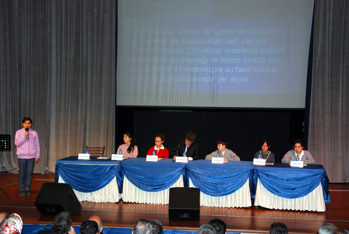 Çocuksu Panel'de Öğrenciler Suyu Anlattı