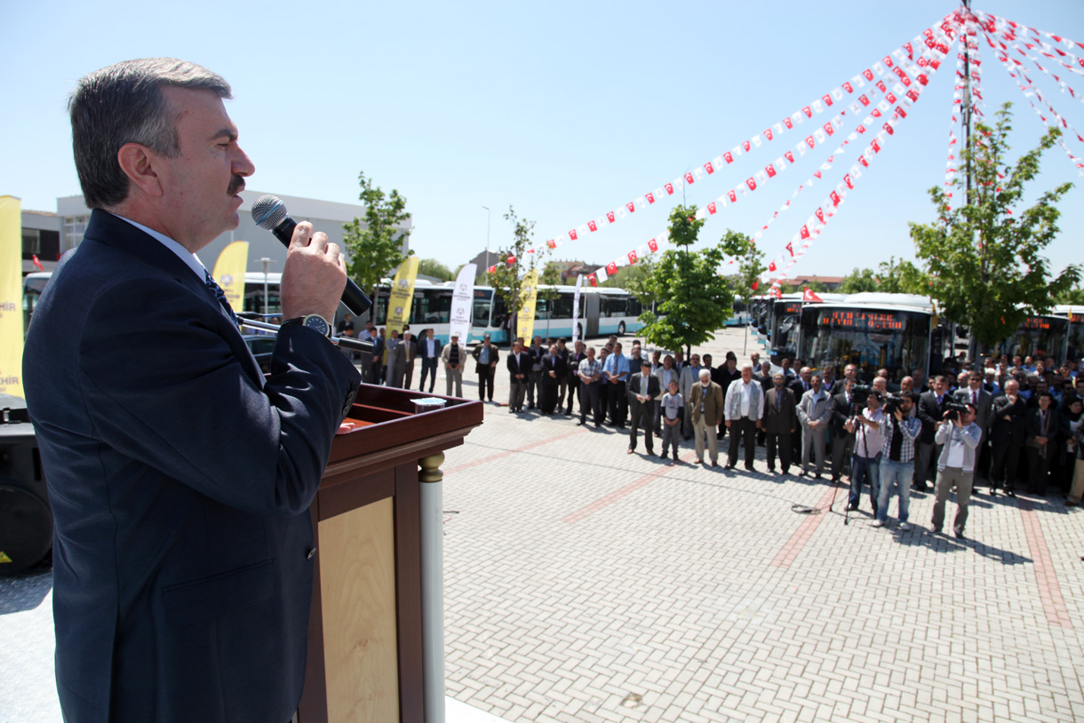41 Yeni Otobüs Hizmete Sunuldu