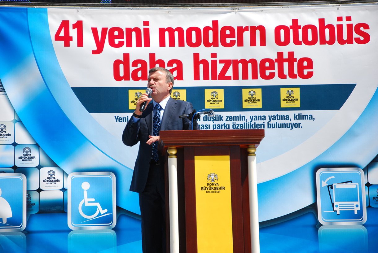 41 Yeni Otobüs Hizmete Sunuldu