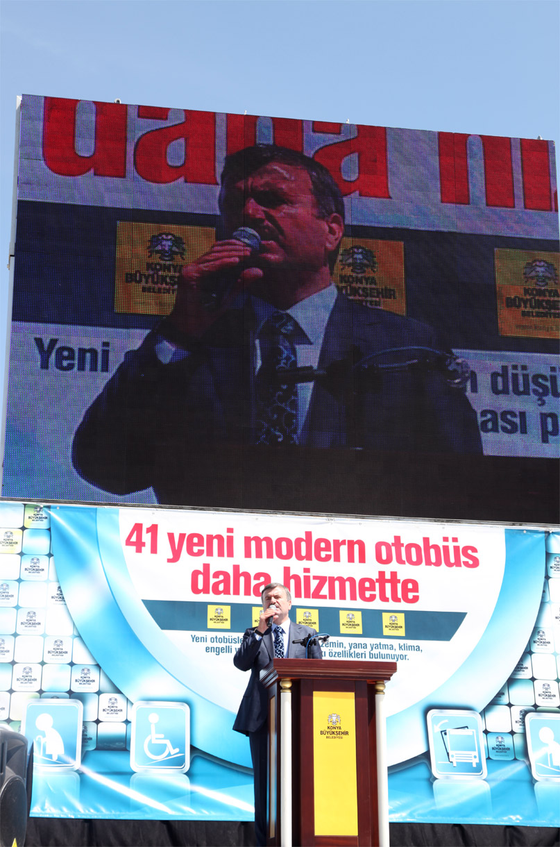 41 Yeni Otobüs Hizmete Sunuldu