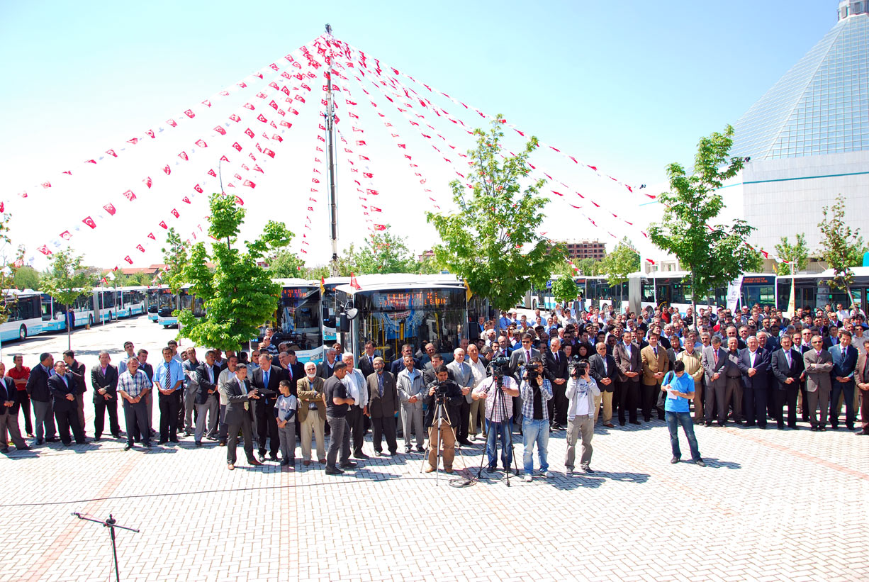 41 Yeni Otobüs Hizmete Sunuldu
