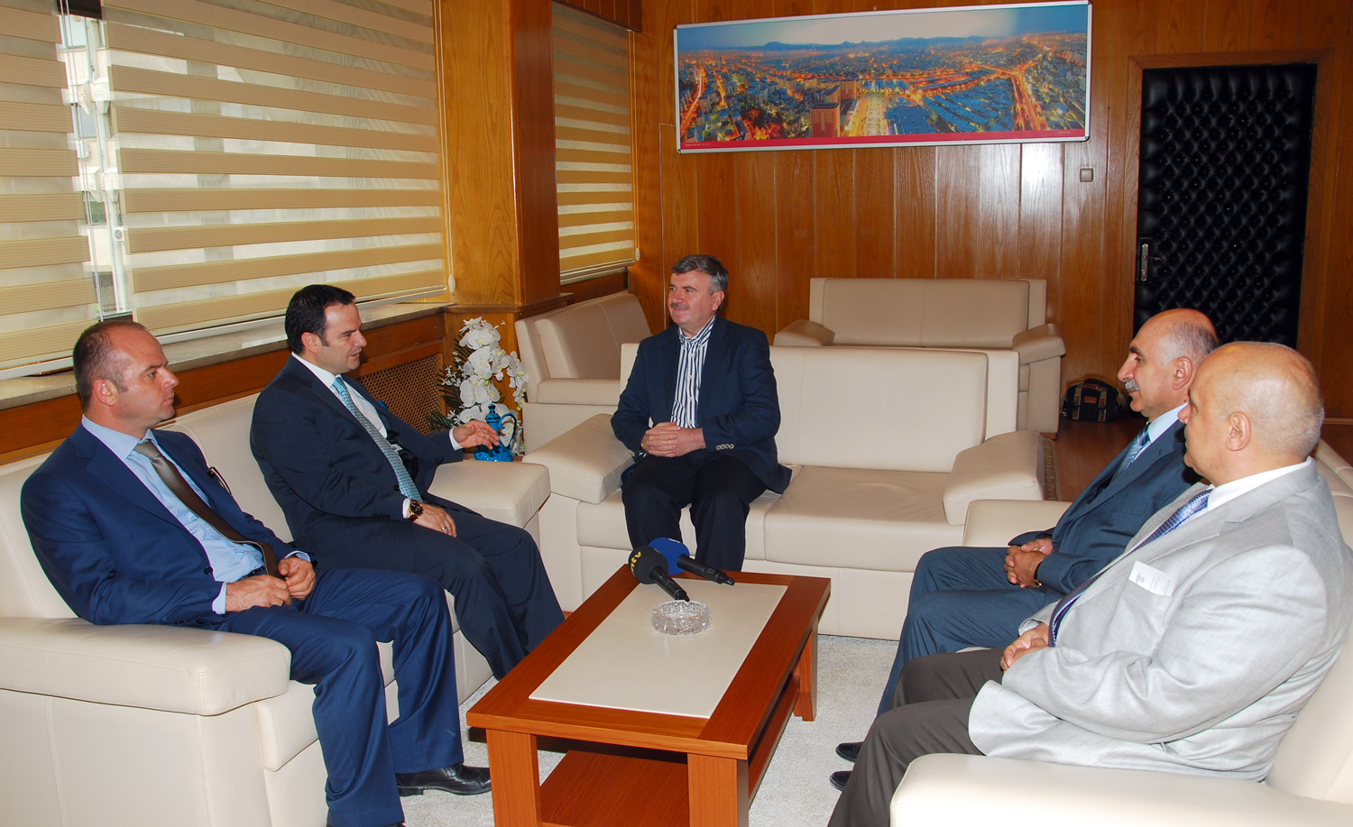 Anadolu Ajansı Genel Müdürü Öztürk'ten Başkan Akyürek'e Ziyaret