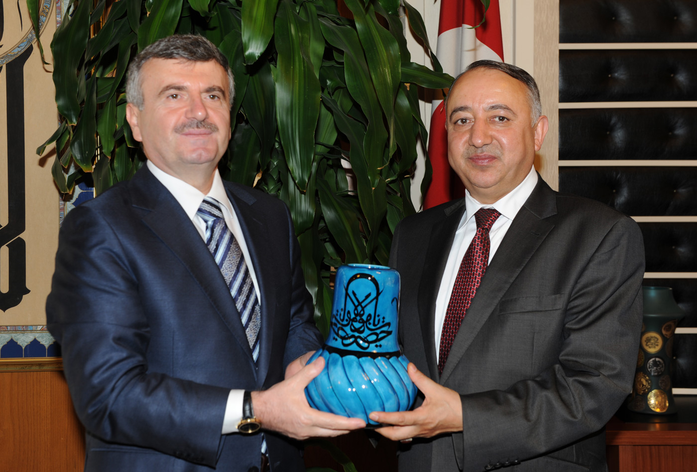 Afganistan Büyükelçisi Başkan Akyürek'i Ziyaret Etti