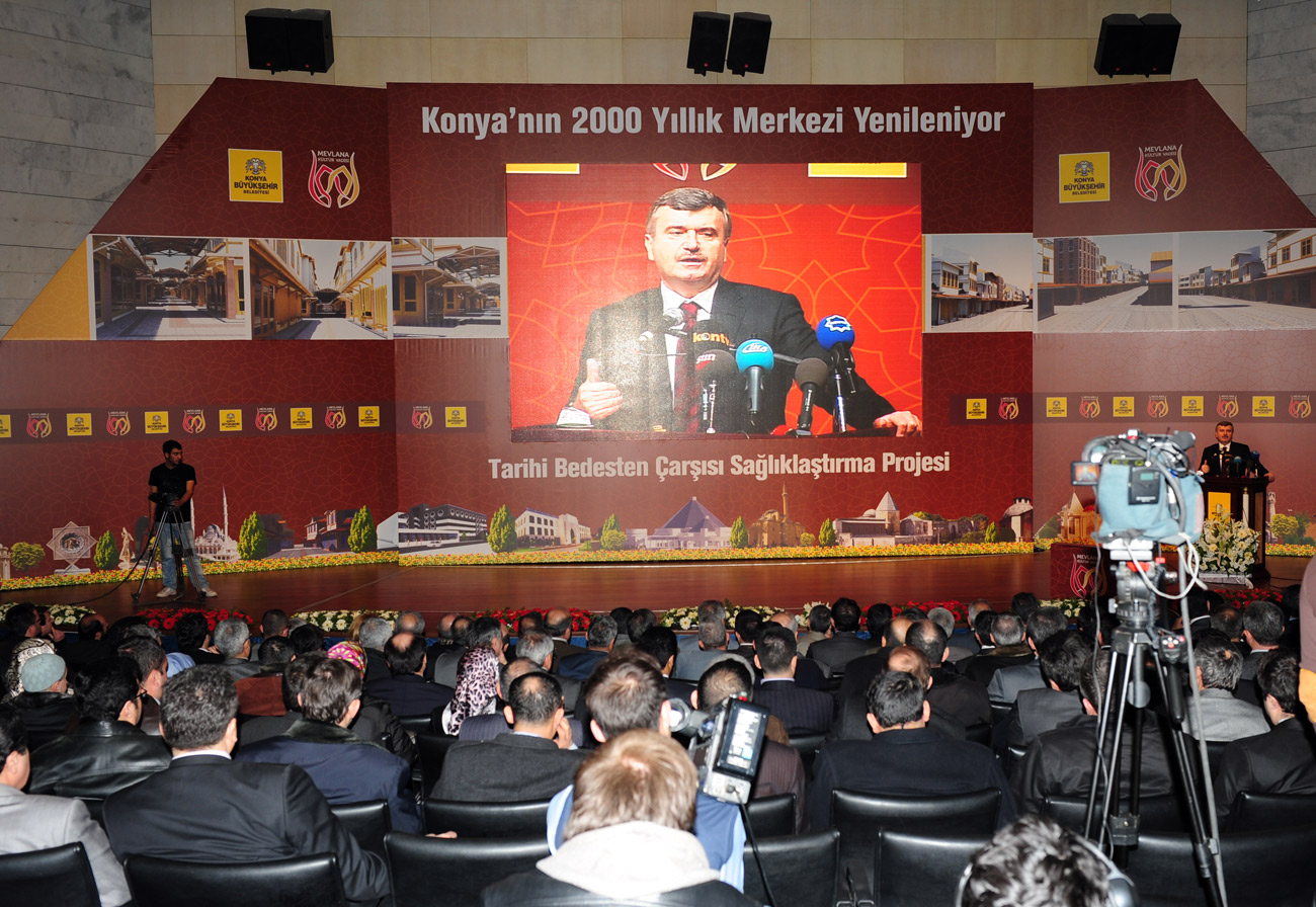 Konya'nın 2 Bin Yıllık Merkezi Yenileniyor