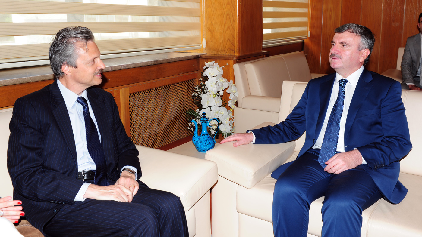 Belçika Büyükelçisi'nden Büyükşehir'e Ziyaret