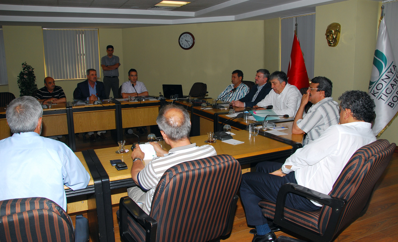 Başkan Akyürek, Ticaret Borsası Meclis Toplantısı'na Katıldı