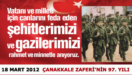 Çanakkale Milletimizin Ortak İradesinin Zaferidir