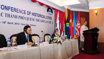 Dünya Tarihi Kentler Birliği Konferansı Vietnam'ın Hue Şehrinde Yapılıyor