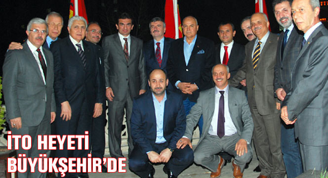 İTO Başkanı Yalçıntaş Başkan Akyürek'i Ziyaret Etti