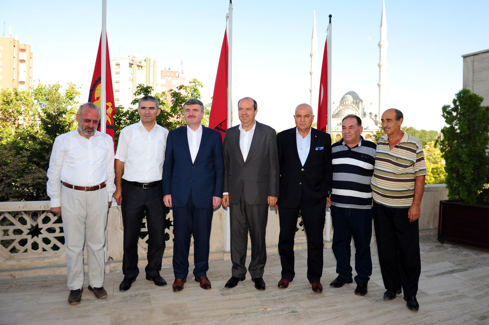 KKTC Maliye Bakanı Tatar, Başkan Akyürek'i Ziyaret Etti