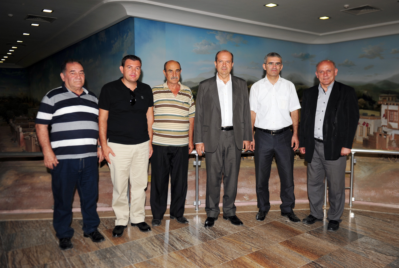 KKTC Maliye Bakanı Tatar, Başkan Akyürek'i Ziyaret Etti