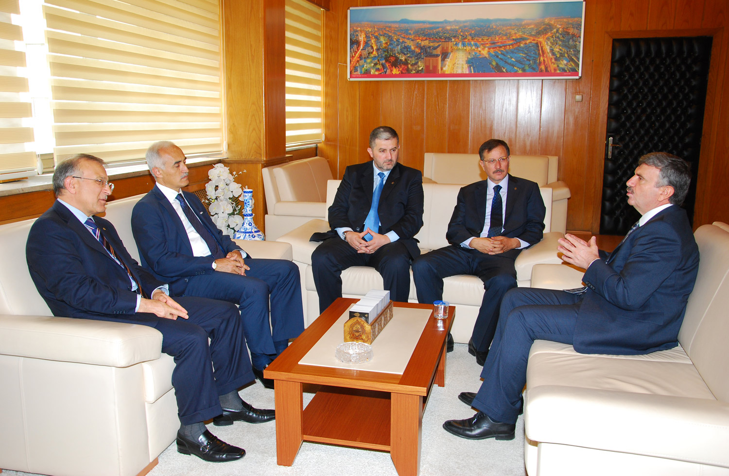 MÜSİAD Genel Başkanı Olpak Başkan Akyürek'i Ziyaret Etti