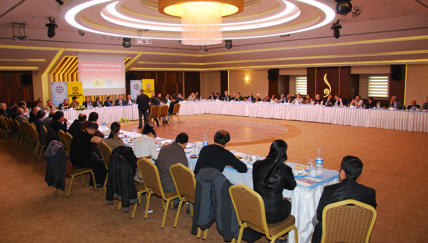Türkiye'nin Yazarları Konya'da Buluştu