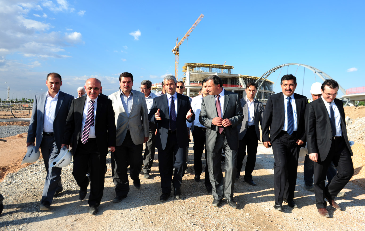 Bakan Ergün Konya Bilim Merkezi İnşaatını İnceledi