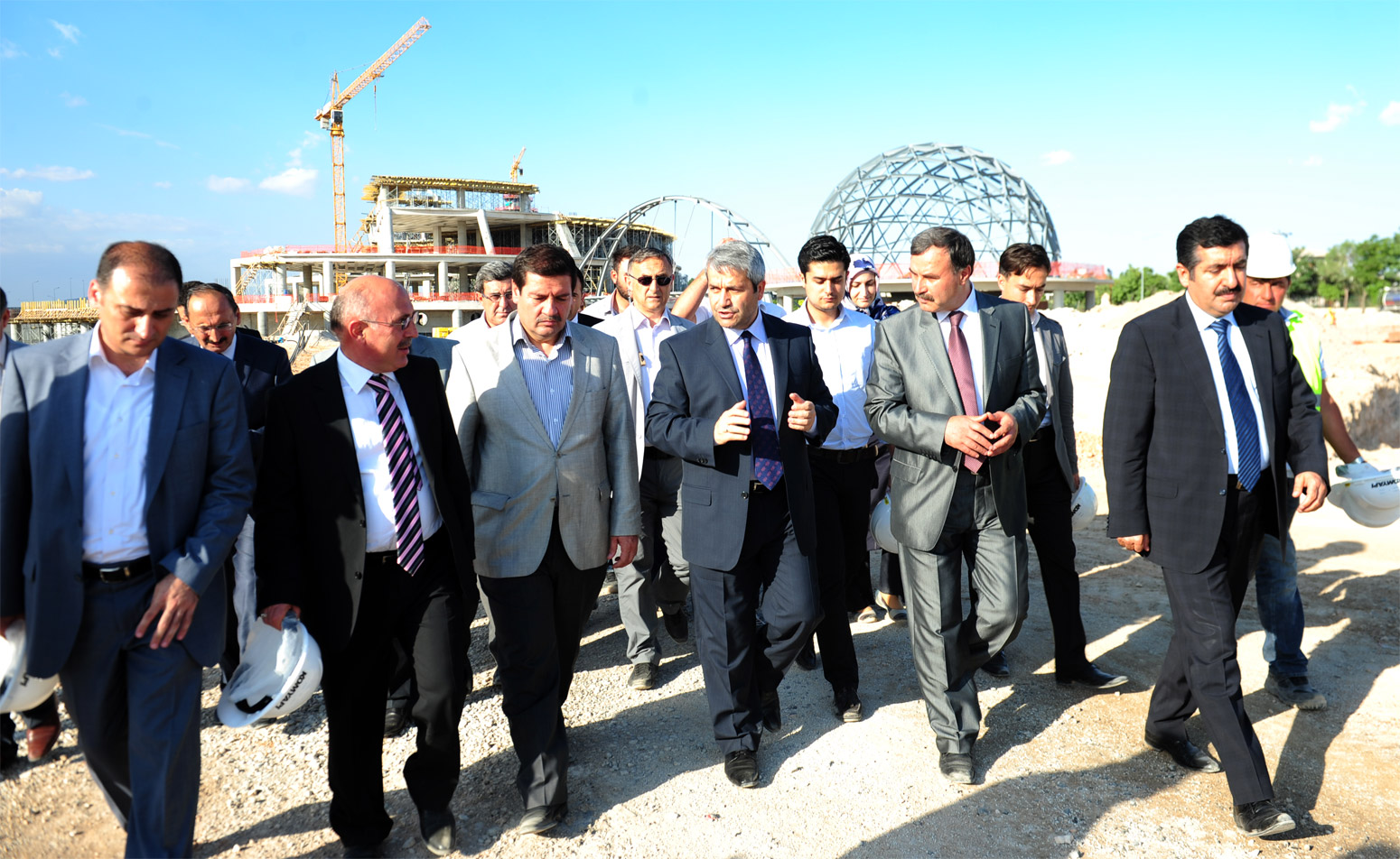 Bakan Ergün Konya Bilim Merkezi İnşaatını İnceledi