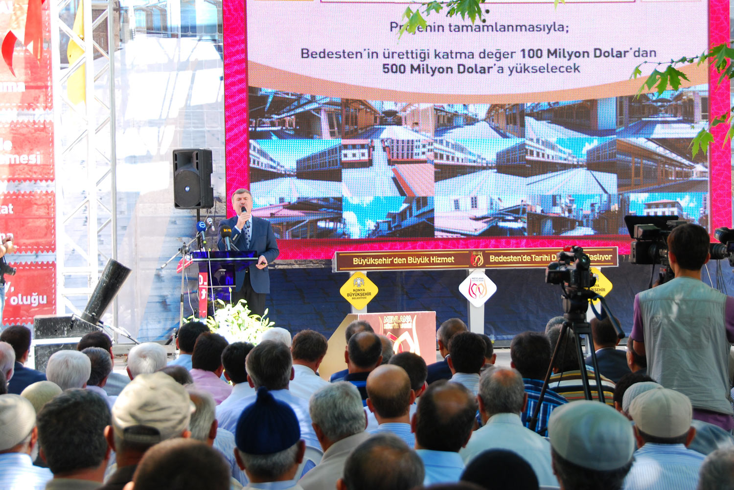 Bedesten'de Tarihi Dönüşüm Başladı