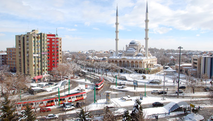 Konya'da Yoğun Kar Yağışı / Şehir İçinde Tüm Yollar Açık