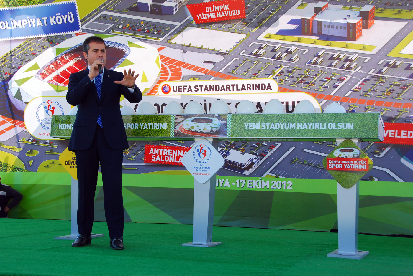 Konya'nın En Büyük Spor Yatırımının Temeli Atıldı