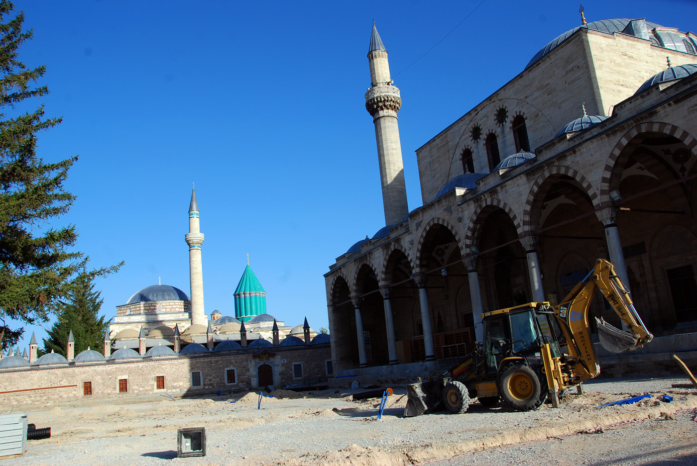 Mevlana Türbesi ve Çevresi Güzelleşiyor