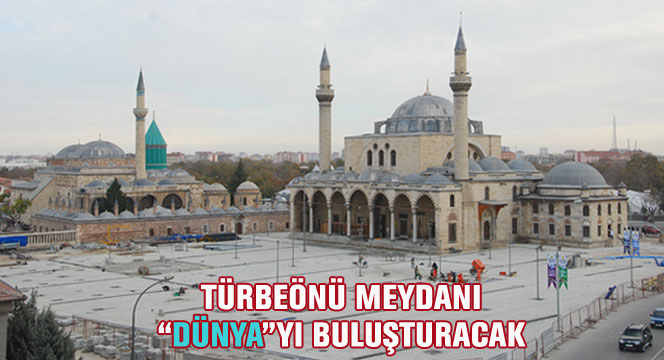 Başkan Akyürek Türbeönü Meydanı'nda İnceleme Yaptı