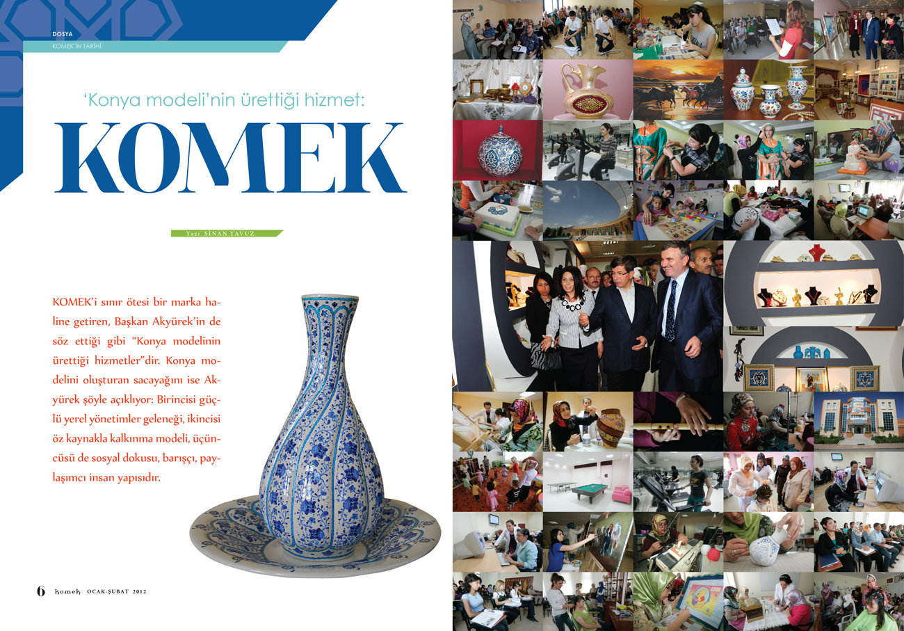 KOMEK Dergisi'nin İlk Sayısı Yayınlandı