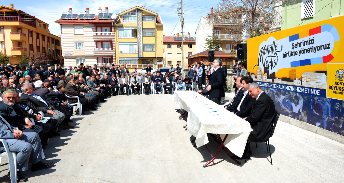 Başkan Akyürek Mahalle Buluşmalarını Sürdürüyor