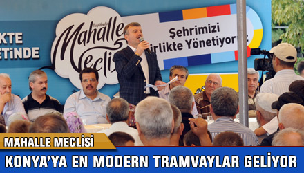 Konya'ya En Modern Tramvaylar Geliyor