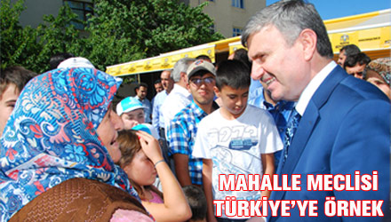 Mahalle Meclisi Türkiye'ye Örnek