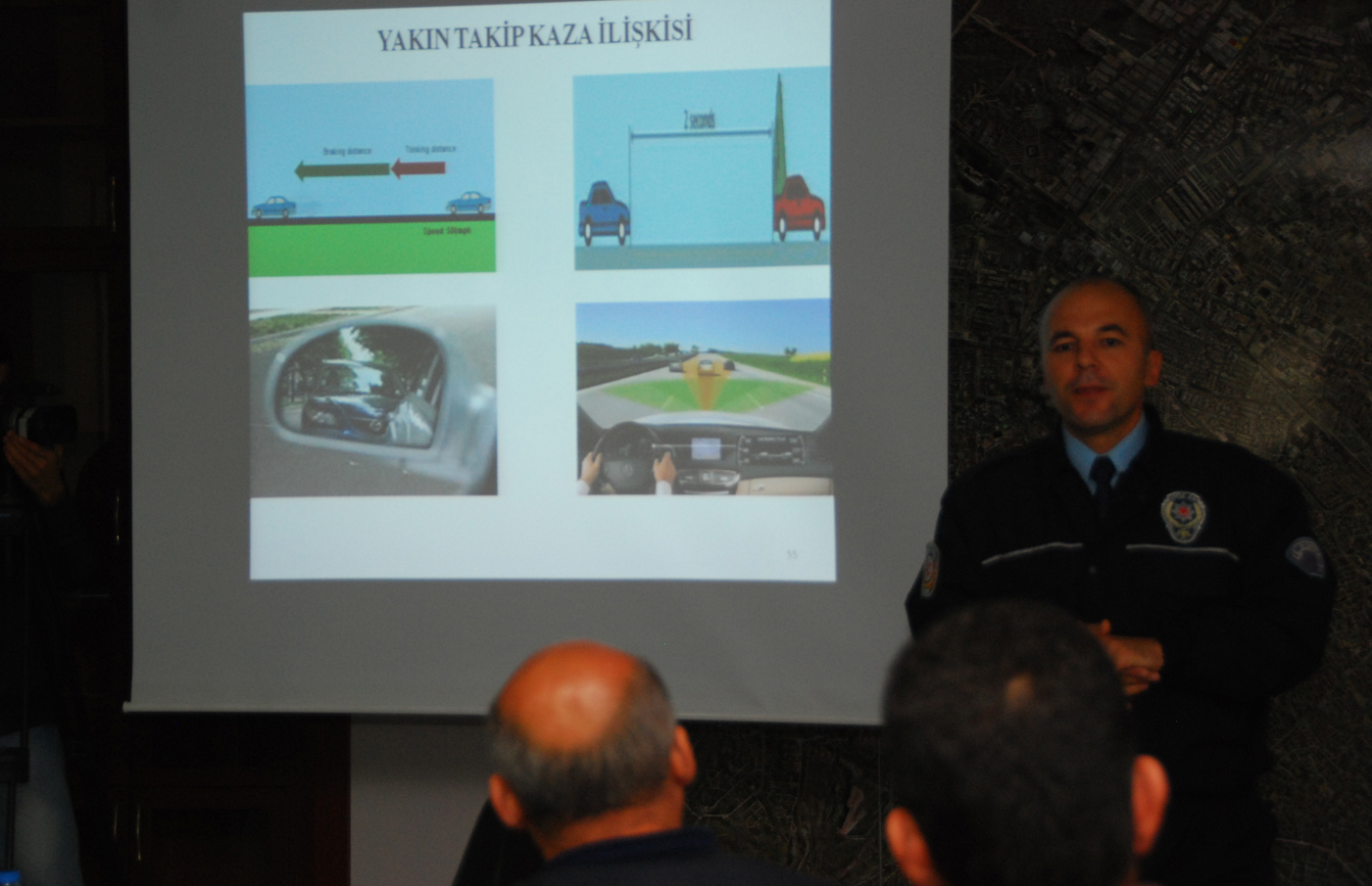 İtfaiye Çalışanları Trafik ve Sürüş Eğitimi Aldı