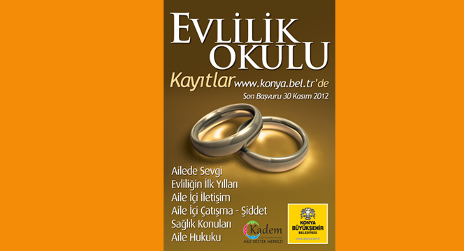 Büyükşehir'in Evlilik Okulu Projesi Başladı