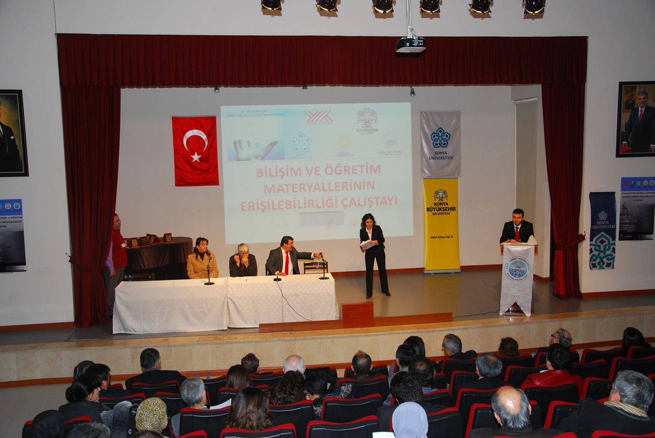 Bilişim ve Öğretim Materyallerinin Erişilebilirliği Çalıştayı