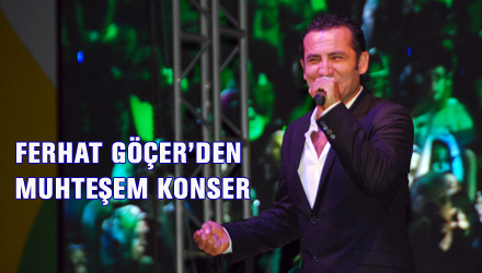 Ferhat Göçer'den Kültürpark Akşamları'nda Muhteşem Konser