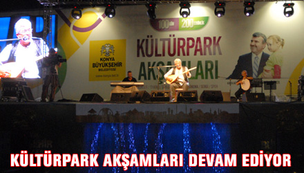 Kültürpark'ta Esat Kabaklı ve Tayfun Talipoğlu Sahne Aldı