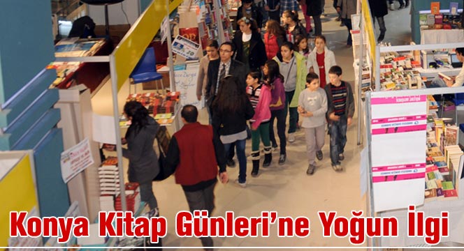 Konya Kitap Günleri Yoğun İlgi Görüyor