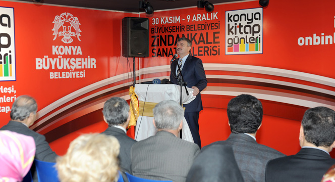 Konya Kitap Günleri Zindankale Sanat Galerisi'nde