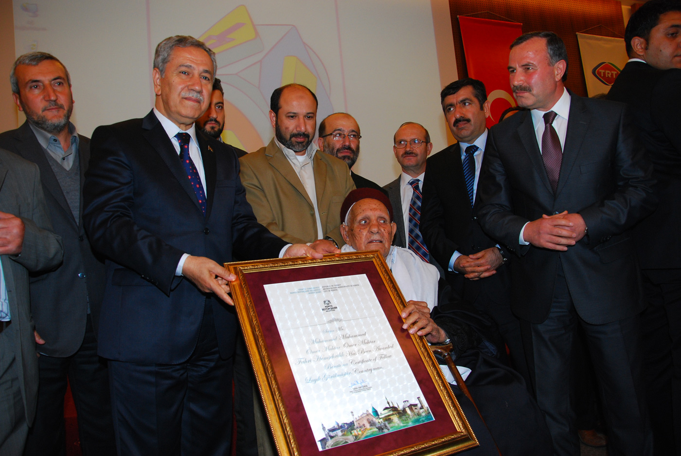 Muhammed Ömer El Muhtar da Konya'nın Fahri Hemşehrisi Oldu