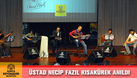 Üstad Necip Fazıl Kısakürek Anıldı